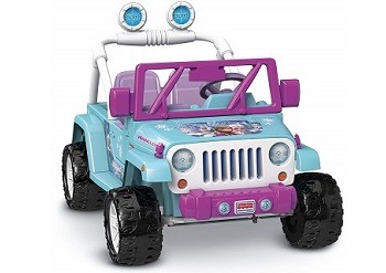 ower Wheels Disney Frozen Jeep Wrangler