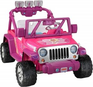 Power Wheels Barbie Deluxe, Jeep Wrangler | Kids Ride Cars