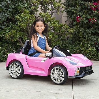 girls motorized car